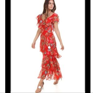 NWT WAYF Tiered Chelsea Dress, size XS